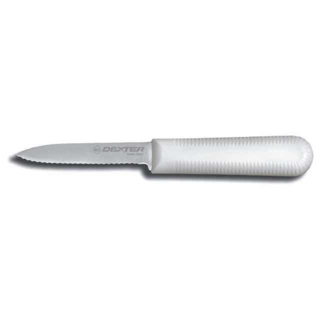 Dexter 15373 Sani-Safe® (S104SC-PCP) Paring Knife 3-1/4" Scalloped Edge