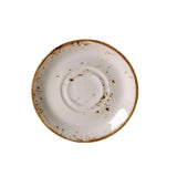 Steelite 11550225 Double Well Saucer 6.5" X 0.75" Craft