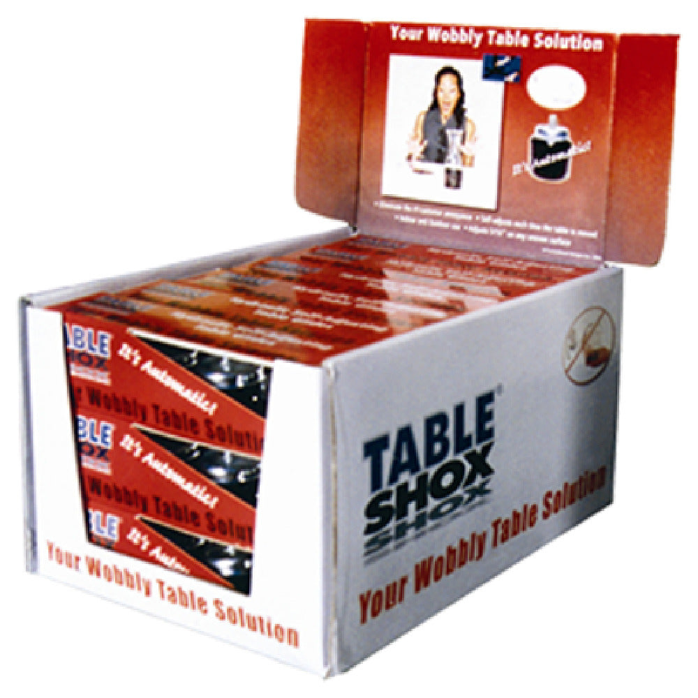 TableCraft Products B1649CD - Cash & Carry Table Shox® Glide Counter Display, 1/4" Dia. Screw