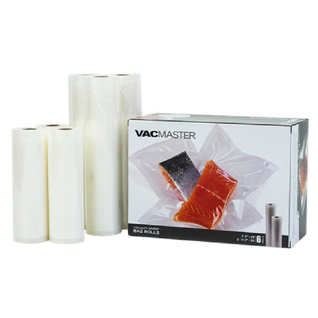 Alfa 948129 VacMaster® Vacuum Sealer Bag Roll Combo Pack (3) 8" X 20'