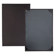 Risch METRO-1V 11X17 Metro Iron Or Mesh Hardback Metallic Menu Cover (specify Pattern And Color)