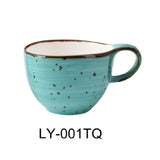 Yanco LY-001TQ Lyon Coffee/Tea Cup 7 Oz. 4" Dia. X 2-5/8"H