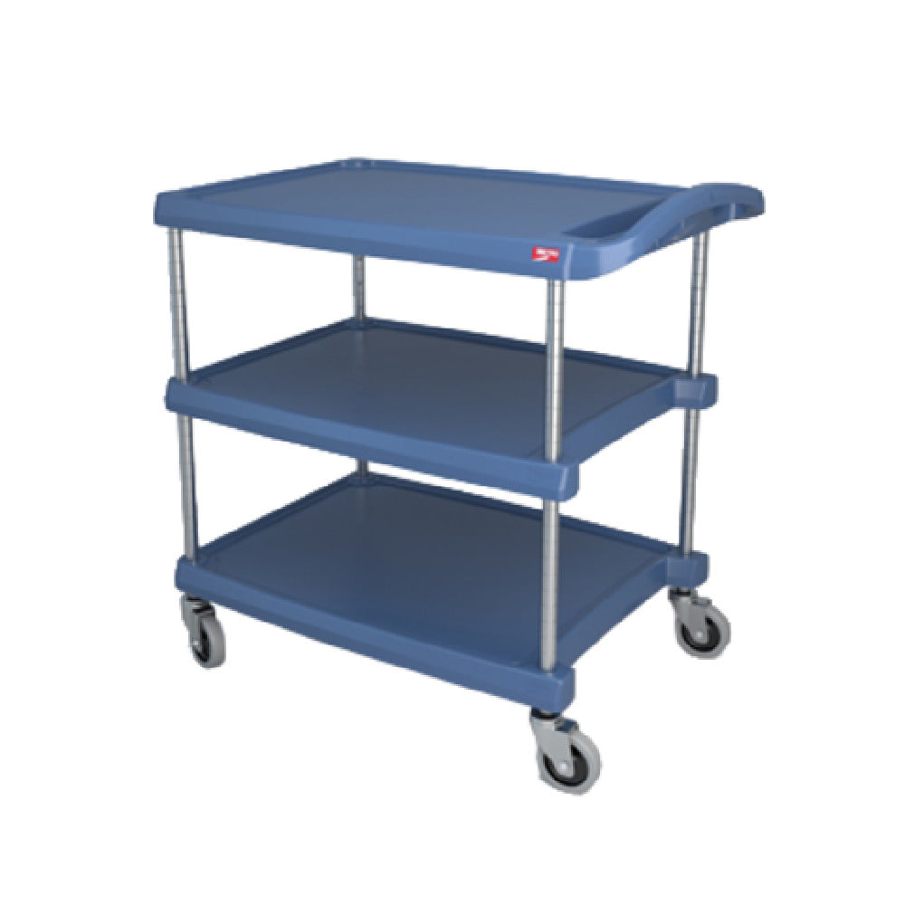 Metro MY2030-34BU Quick Ship MyCart™ Series Utility Cart (3) Shelves Open Base