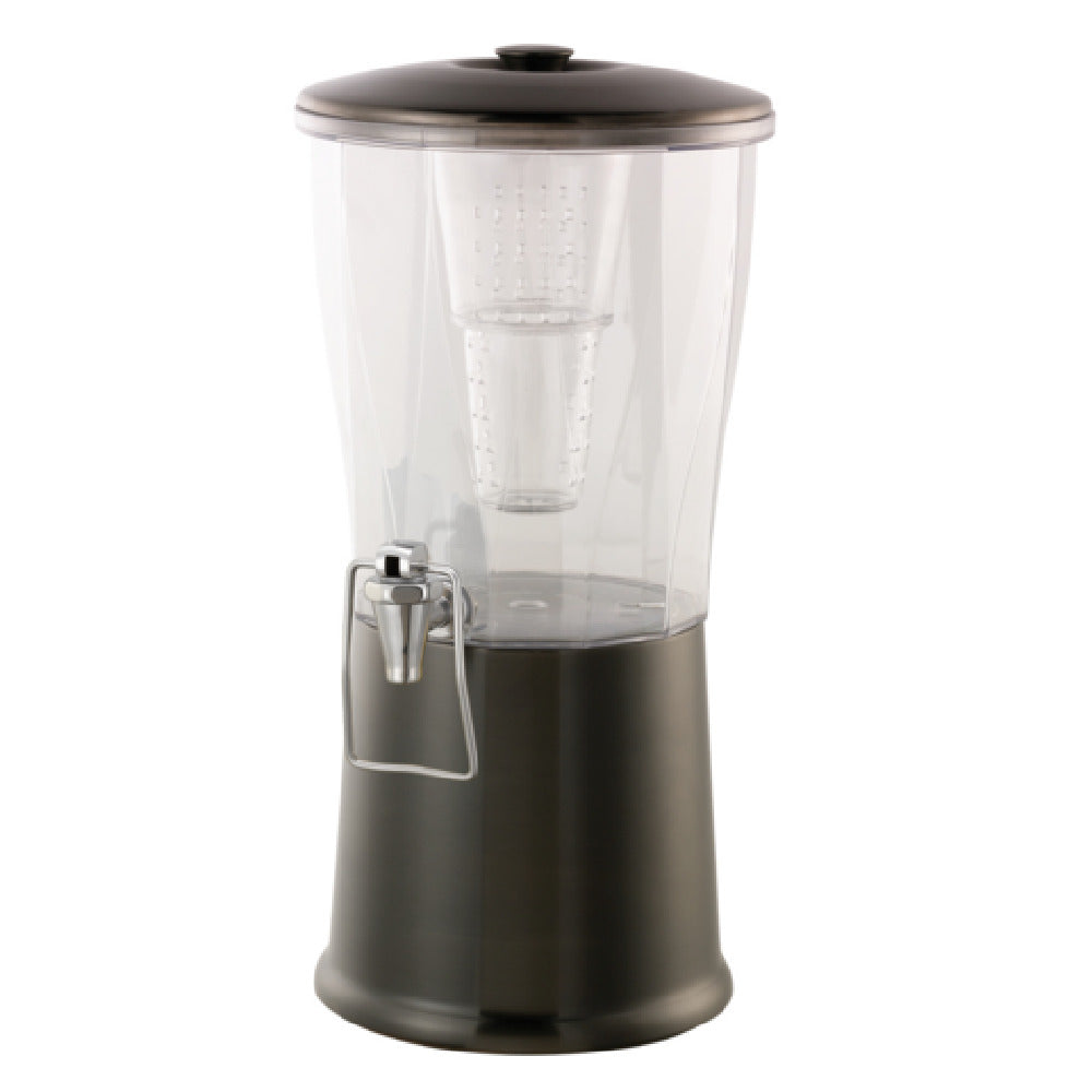 Service Ideas CBDRT3DTSSHF Metallic Elements Beverage Dispenser 3 Gallon (384 Oz.)