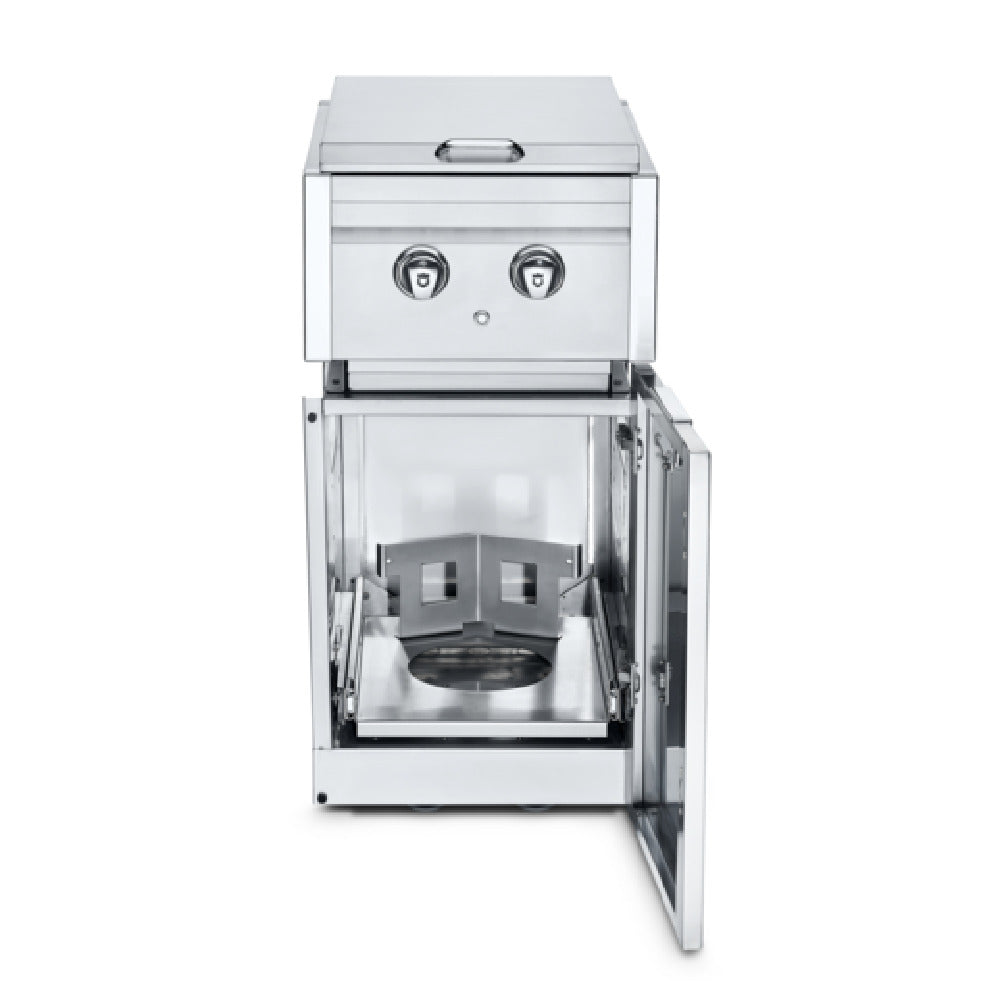 Crown Verity ICM-SBLP-PH-LT Infinite Series Cabinet Module With Dual Side Burner (Lp) With Light Package