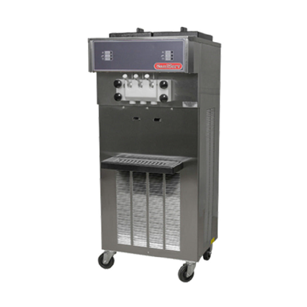 SaniServ 527 Soft Serve/Yogurt Twist Freezer Floor Model Air Or Water Cooled
