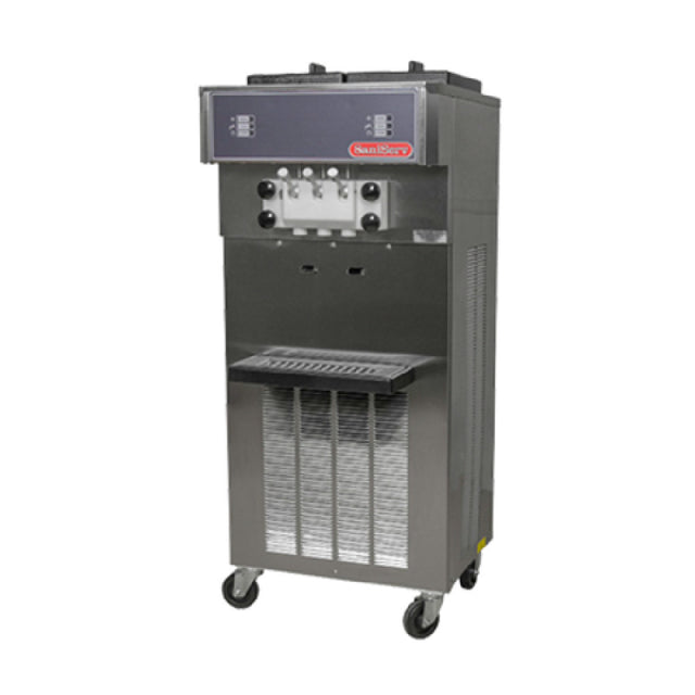 SaniServ 527 Soft Serve/Yogurt Twist Freezer Floor Model Air Or Water Cooled