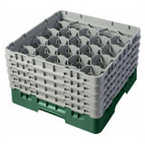 Cambro 20S958119 Camrack® Glass Rack With (5) Soft Gray Extenders Full Size