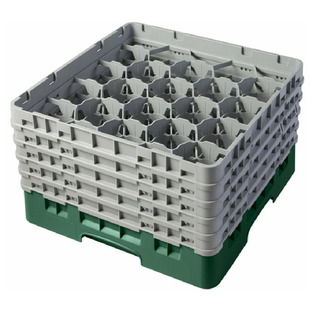 Cambro 20S958119 Camrack® Glass Rack With (5) Soft Gray Extenders Full Size