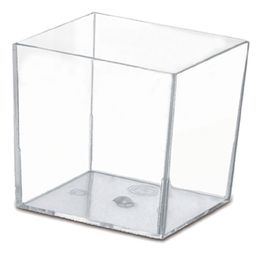 JB Prince R874 2 Comatec Disposable Mini Glass 2 Oz. 1-7/10"L X 1-7/10"W X 1-7/10"H