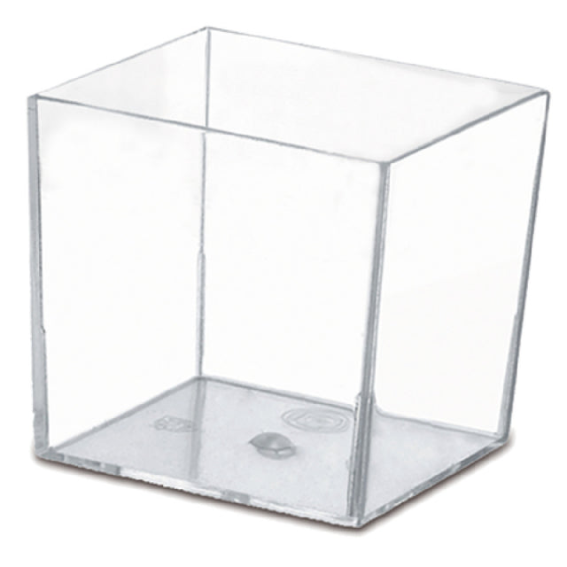 JB Prince R874 2 Comatec Disposable Mini Glass 2 Oz. 1-7/10"L X 1-7/10"W X 1-7/10"H