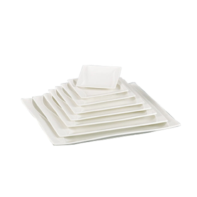 Yanco SW-109 Sea Wave Plate 9"L X 9"W Square