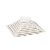 Yanco SW-108 Sea Wave Plate 8"L X 8"W Square
