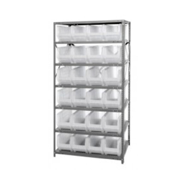 Quantum 2475-951CL Shelving Unit 24"D X 36"L X 75"H Heavy Duty