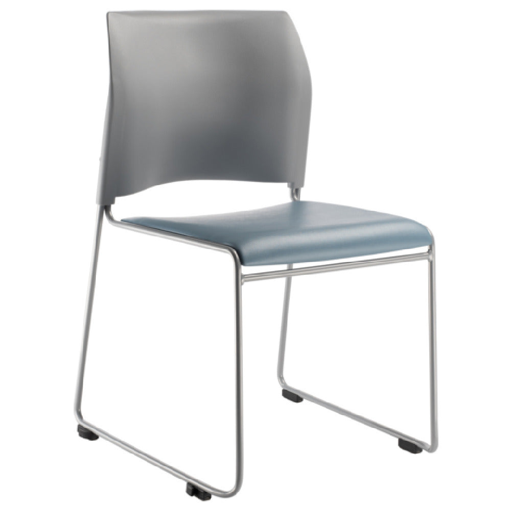 National Public Seating 8742-12-02 NPS® Cafetorium Padded Chair Stacking 450 Lb. Weight Capacity