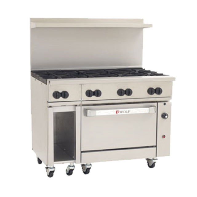 Wolf C48S-8B_NAT Challenger XL™ Restaurant Range Gas 48"