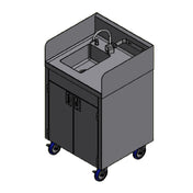 Winholt STCT-BHD2426PUMP-AEF-KT Hand Sink Mobile 1-compartment