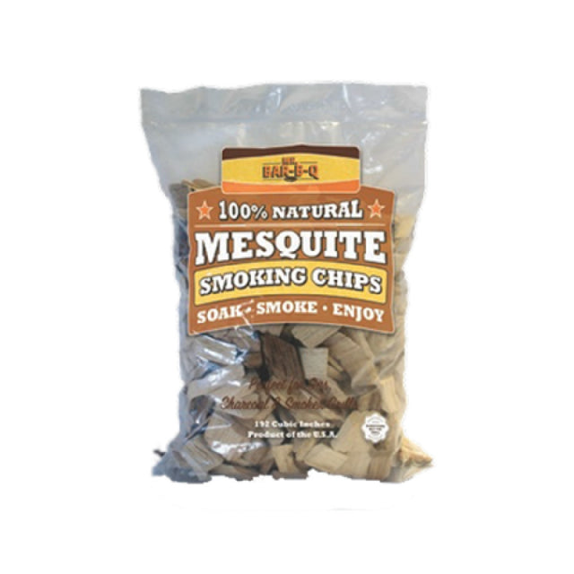 Chef Master 05010ZB Mr. Bar-B-Q® Smoking Chips Mesquite Wood 160 Cubic Inches