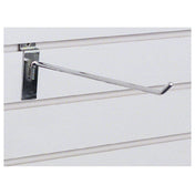 Hubert 58220 - Slatwall Hook, 1/4" Dia. X 10"L, Steel