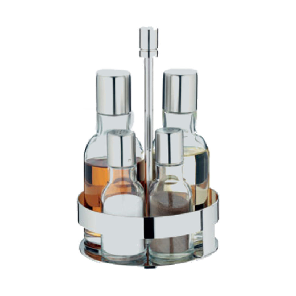 BauscherHepp 06.2341.6040 Oil/Vinegar Set Includes: 5-1/2" Dia. X 8-1/2"H Stand