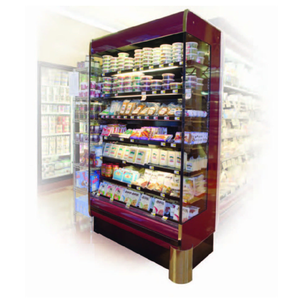 Hussmann RGD2472-6-S Gondola Insert Display Case Refrigerated Self-service