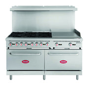 Hubert 29Y-046-LP - Kratos® Gas Range, 60"W X 32-3/5"D X 60-2/5"H, Natural Gas