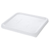 Rubbermaid FG650900WHT Lid 246 & 8 Quarts Square