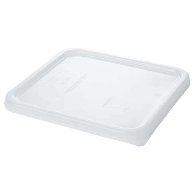 Rubbermaid FG650900WHT Lid 246 & 8 Quarts Square