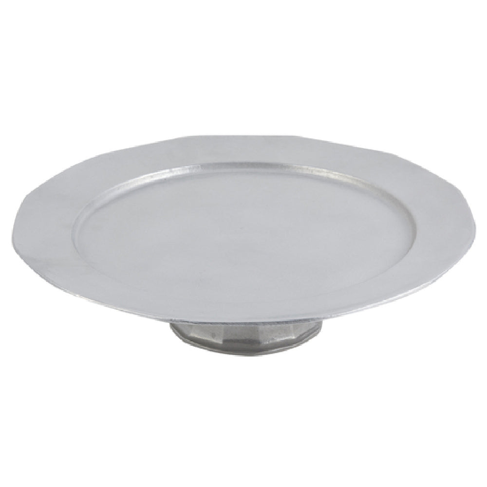 Bon Chef 90989113IVY Pedestal Tray 15" Dia. X 3-3/4" H Round