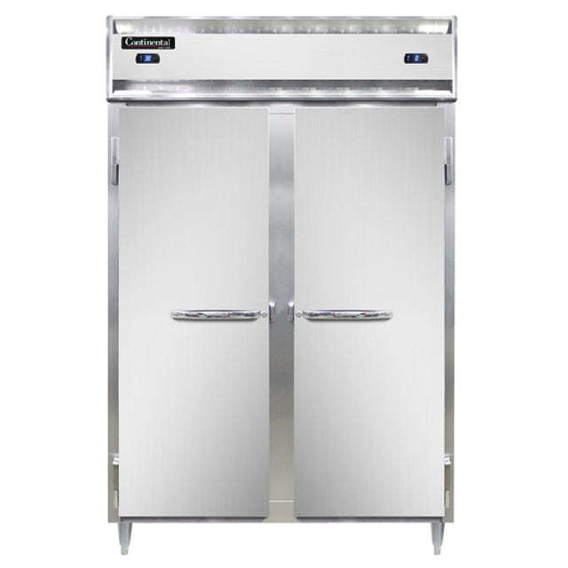 Continental Refrigerator D2RFSN Designer Line Refrigerator/Freezer Reach-in Two-section
