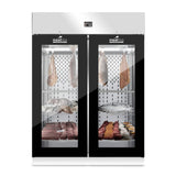 Invacus FISH 1500 Meatico Fish Aging Cabinet (2) Triple Pane Black Framed Glass Doors