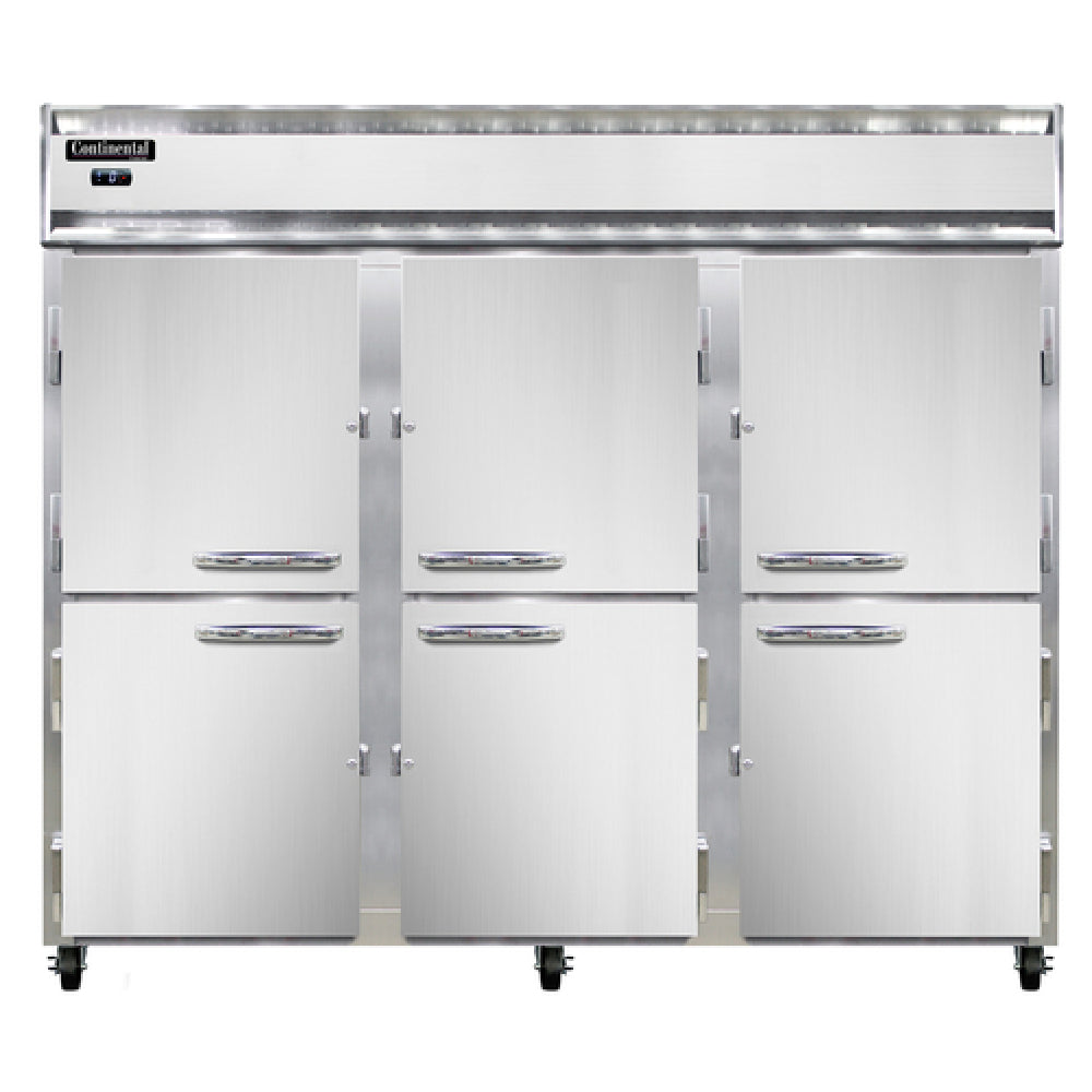 Continental Refrigerator 3FENSAHD Extra-Wide Freezer Reach-in 85-1/2"W
