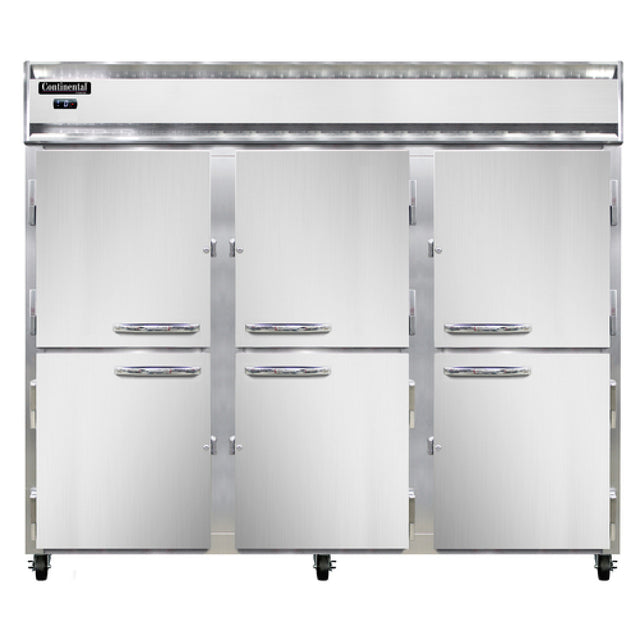 Continental Refrigerator 3FENSSHD Extra-Wide Freezer Reach-in 85-1/2"W