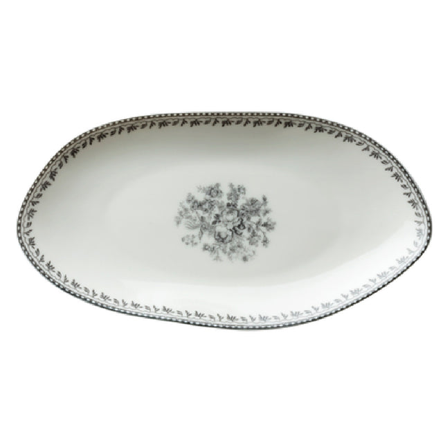 1880 Hospitality L6703068342 Oneida® Plate 9-3/4" Dia. Irregular Oval