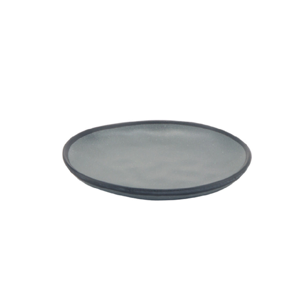 GET Enterprises CS-70-GR Pottery Market™ Bread Plate 7" Dia. Round