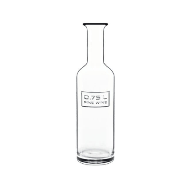 BauscherHepp 10876/30 Wine Serving Bottle 25-1/4 Oz. (26.75 Oz. Brimful) 3-1/4" Dia. X 11-1/2"H