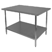 GSW USA WT-P2424US Undershelf 24"W X 24"D 18/430 Stainless Steel