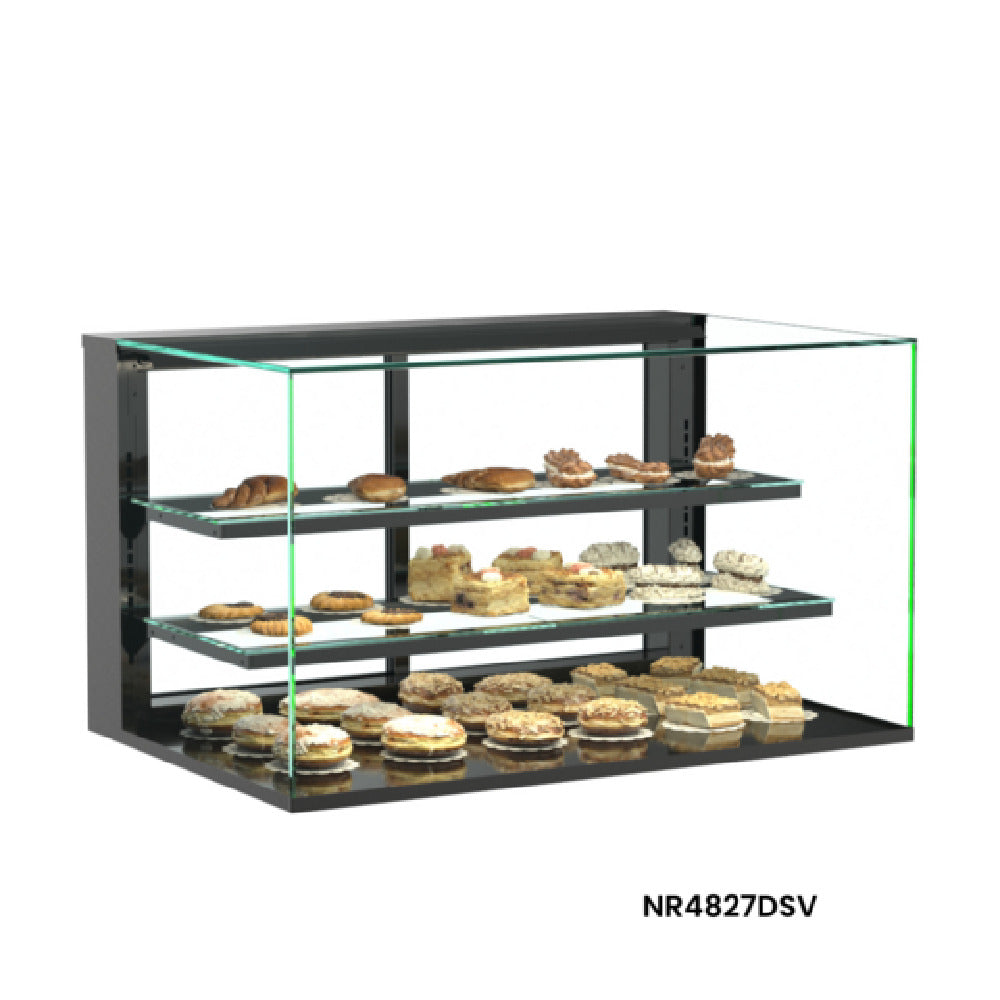 Structural Concepts NR3627DSV Reveal® Service Non-Refrigerated Display Case Countertop