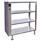 BK Resources EHTG-4 Heated Shelf (4) Shelves 43" W X 20" D X 50" H