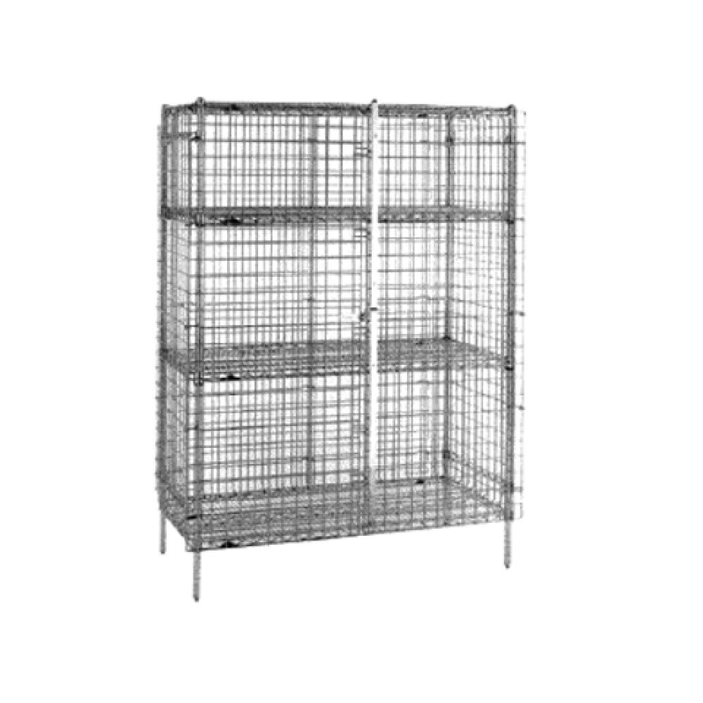 Metro SEC53K3 Super Erecta® Security Unit Stationary Metroseal 3™ Epoxy-coated Corrosion-resistant Finish With Microban® Antimicrobial Protection