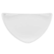 CAC China TRG-21 Festiware Plate 11-1/2"L X 11-1/2"W X 1-1/4"H Triangular
