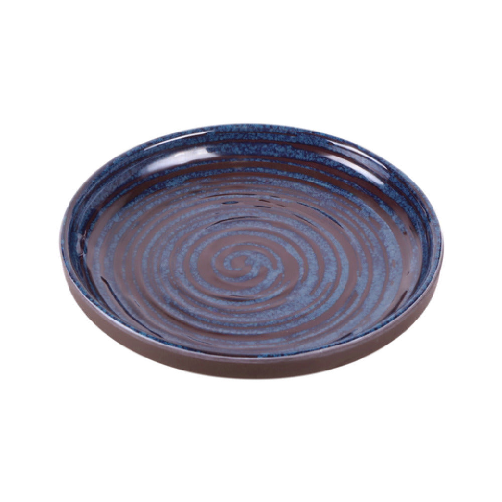 Elite Global Solutions B398071-SDB Round Coupe Plate 7" Dia. X 1" H Stardust