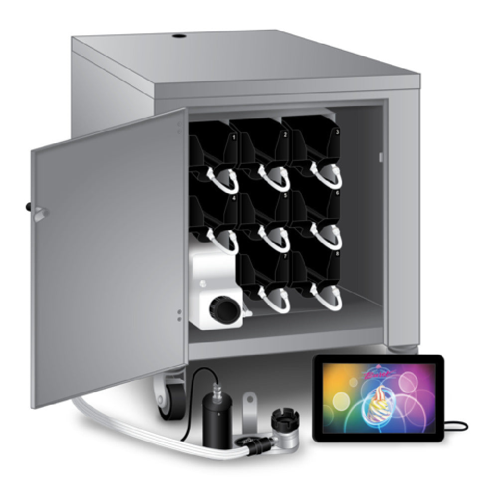 Stoelting by Vollrath STL-80SS-INT Flavor Burst® Soft-Serve System 14-3/8"W X 20-1/2"D X 18-1/4"H