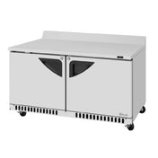 Turbo Air TWR-60SD-FB-N Super Deluxe Worktop Refrigerator Front Breathing Airflow