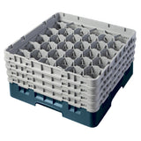 Cambro 30S800414 Camrack® Glass Rack With (4) Soft Gray Extenders Full Size
