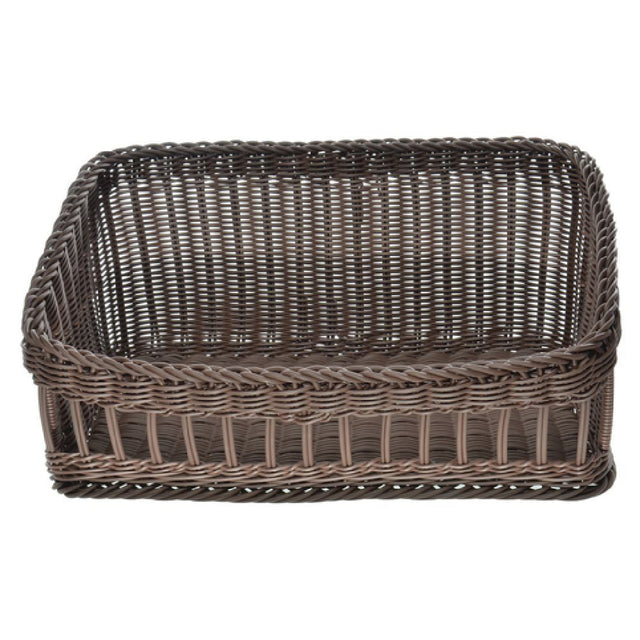 Hubert 10076 - Basket, 23-5/8"L X 15-3/4"D, 6-3/4" To 10-5/8"H