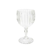 GET Enterprises SW-1421-1-SAN-CL Fluted Wine 6 Oz. (8 Oz. Rim Full) 3" Dia. X 5-3/4"H
