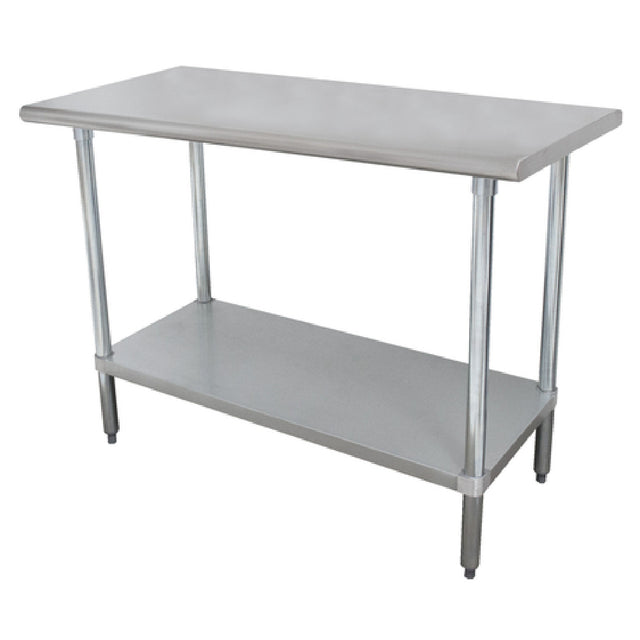 Advance Tabco SLAG-304-X Special Value Work Table 48"W X 30"D 16 Gauge 430 Stainless Steel Top