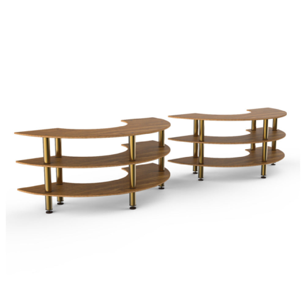 Steelite MGCMSA04BBXF - W Station, 163.0" X 41.0" X 35.0", Modular