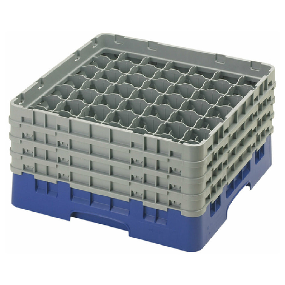 Cambro 49S800186 Camrack® Glass Rack With (4) Soft Gray Extenders Full Size